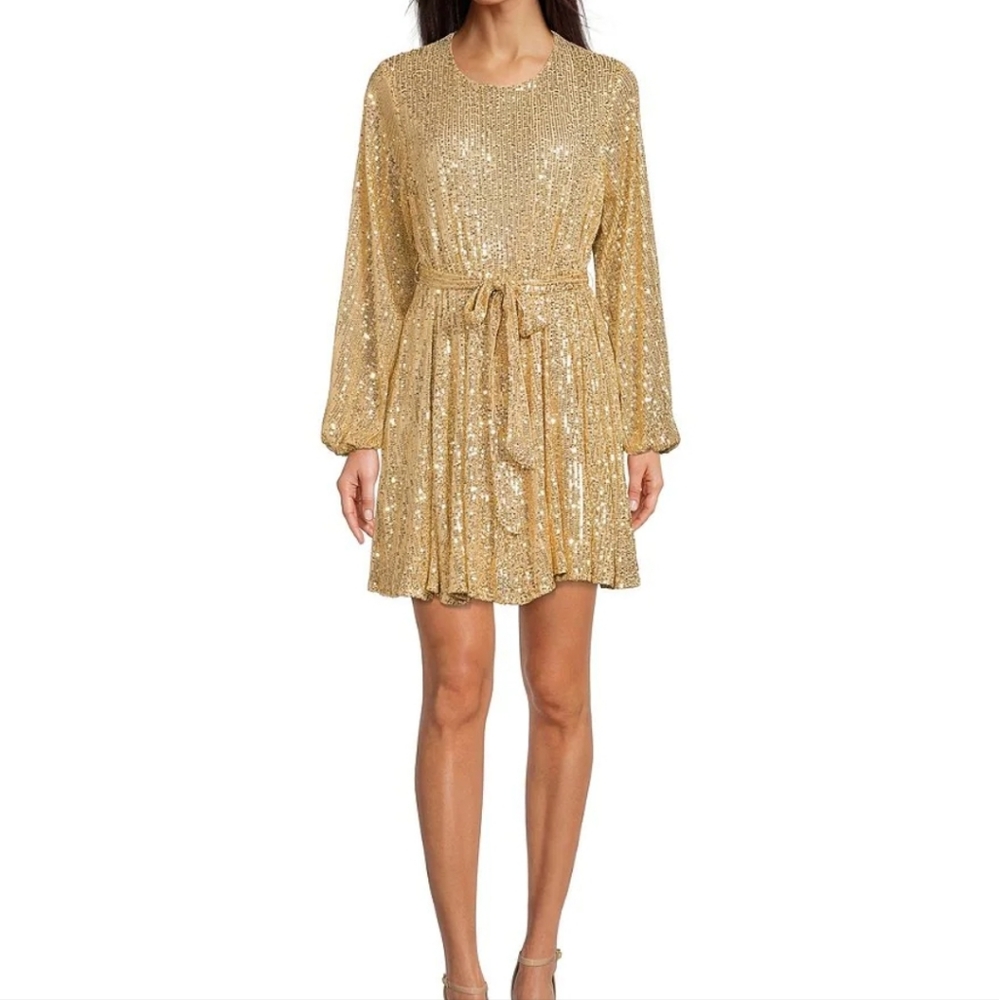 Gibson Latimer Gold Dress size S